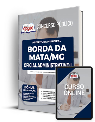 Apostila Prefeitura de Borda da Mata - MG - Oficial Administrativo I