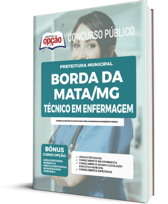 Apostila Prefeitura de Borda da Mata - MG - Técnico em Enfermagem