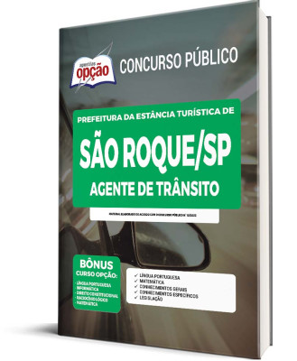 Apostila Prefeitura de São Roque - SP - Agente de Trânsito 