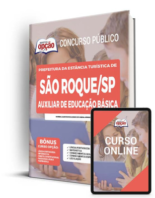 Apostila Prefeitura de São Roque - SP - Auxiliar de Educação Básica