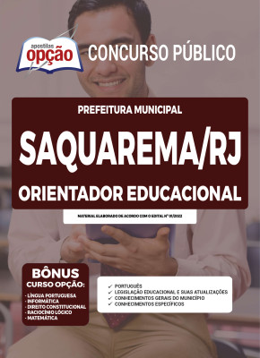 Apostila Prefeitura de Saquarema - RJ - Orientador Educacional