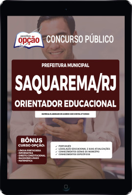 Apostila Prefeitura de Saquarema - RJ em PDF - Orientador Educacional