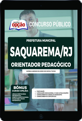 Apostila Prefeitura de Saquarema - RJ em PDF - Orientador Pedagógico