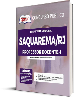 Apostila Prefeitura de Saquarema - RJ - Professor Docente 1