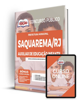 Apostila Prefeitura de Saquarema - RJ - Auxiliar de Educação Infantil