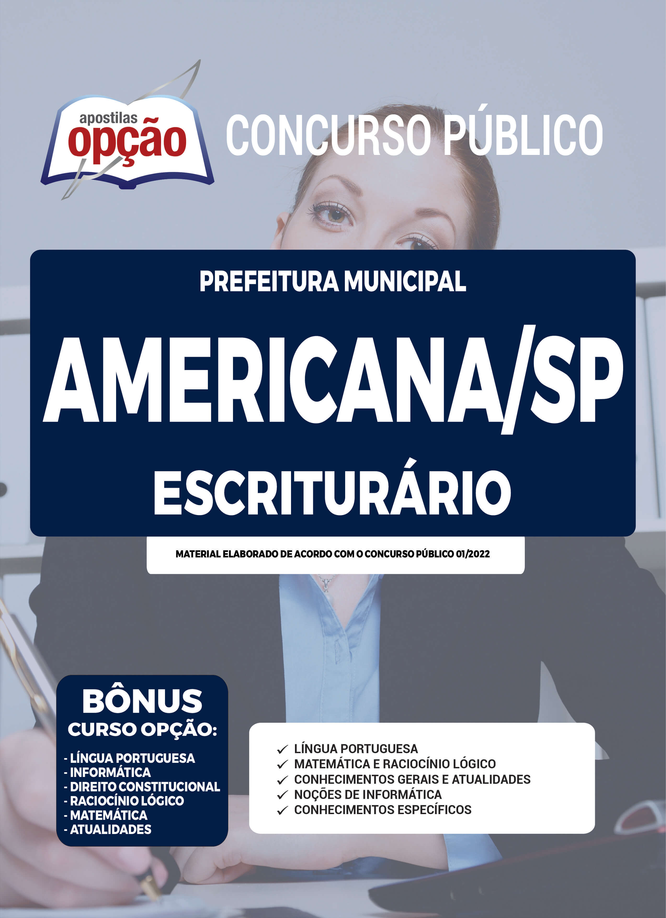 Apostila Concurso Pref Americana SP 2023 Fiscal Atividade