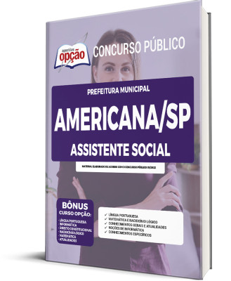 Apostila Prefeitura de Americana - SP - Assistente Social