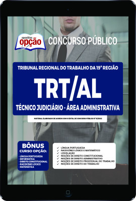 Apostila TRT-AL em PDF - Técnico Judiciário - Área Administrativa