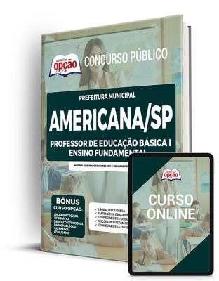 Apostila Prefeitura de Americana - SP - Professor de Educação Básica I - Ensino Fundamental