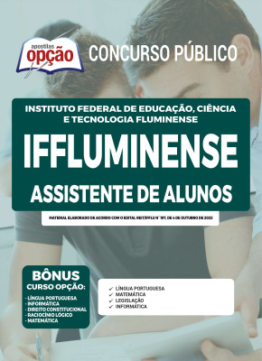 Apostila IFFluminense - Assistente de Alunos