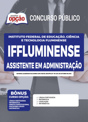 Apostila IFFluminense - Assistente em Administração