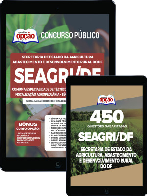 Combo Digital SEAGRI-DF - Comum a Especialidade de Técnico de Desenvolvimento e Fiscalização Agropecuária: Técnico de Laboratório