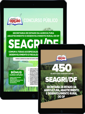 Combo Digital SEAGRI-DF - Comum a Todas as Especialidades de Analista de Desenvolvimento e Fiscalização Agropecuária