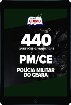 Caderno PM-CE - Soldado - 440 Questões Gabaritadas em PDF