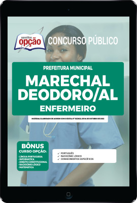 Apostila Prefeitura de Marechal Deodoro - AL em PDF - Enfermeiro