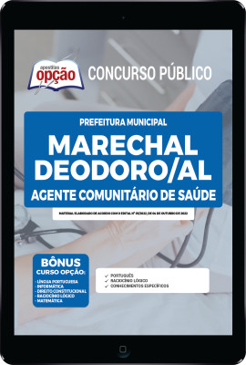 Apostila Prefeitura de Marechal Deodoro - AL em PDF - Agente Comunitário de Saúde