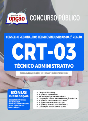 Apostila CRT-03 - Técnico Administrativo