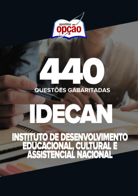 Caderno IDECAN - 440 Questões Gabaritadas