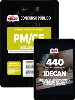 Combo Digital PM-CE - Soldado + Caderno IDECAN
