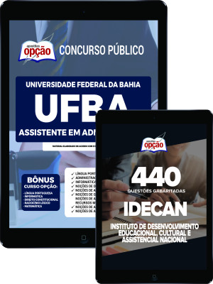 Combo Digital UFBA - Assistente em Administração + Caderno IDECAN