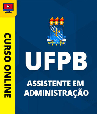 Curso UFPB - Assistente em Administração (pós-edital)