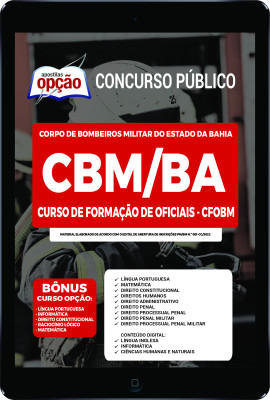 Apostila CBM-BA em PDF - Curso de Formação de Oficiais - CFOBM