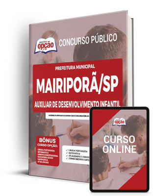 Apostila Prefeitura de Mairiporã - SP - Auxiliar de Desenvolvimento Infantil