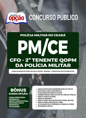 Apostila PM-CE - CFO (2º Tenente QOPM da Polícia Militar)