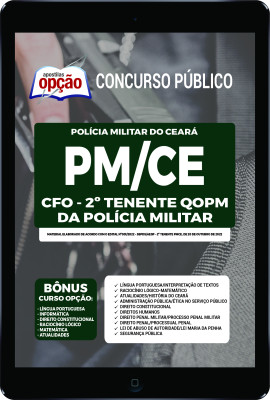Apostila PM-CE em PDF - CFO (2º Tenente QOPM da Polícia Militar)