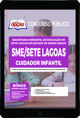 Apostila SME Sete Lagoas - MG em PDF - Cuidador Infantil