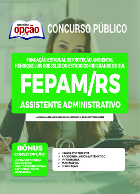 Apostila FEPAM-RS - Assistente Administrativo