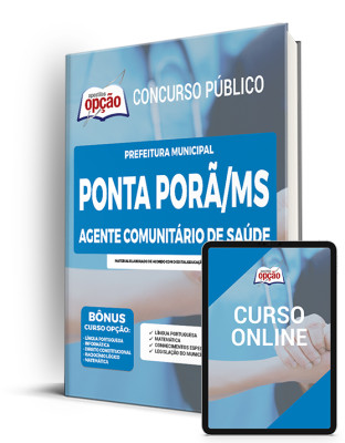 Apostila Prefeitura de Ponta Porã - MS - Agente Comunitário de Saúde