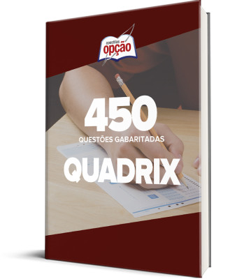 Caderno QUADRIX - 450 Questões Gabaritadas