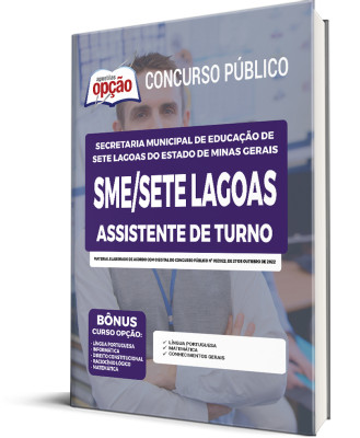 Apostila SME Sete Lagoas - MG - Assistente de Turno