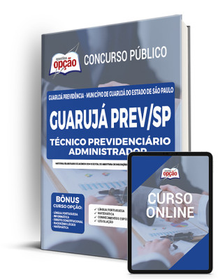Apostila GuarujáPrev-SP - Técnico Previdenciário Administrador