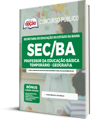 Apostila SEC-BA - Professor da Educação Básica Temporário - Geografia