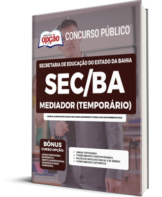 Apostila SEC-BA - Mediador (Temporário)