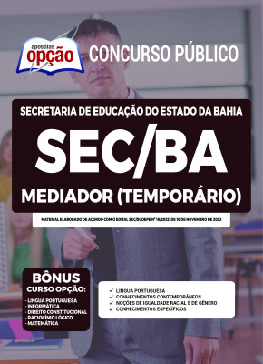 Apostila SEC-BA - Mediador (Temporário)