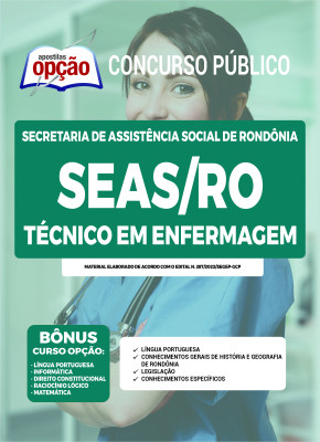 Apostila SEAS-RO - Técnico em Enfermagem 
