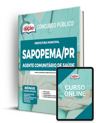 Apostila Prefeitura de Sapopema - PR - Agente Comunitário de Saúde