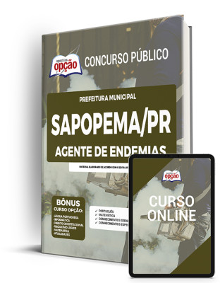 Apostila Prefeitura de Sapopema - PR - Agente de Endemias