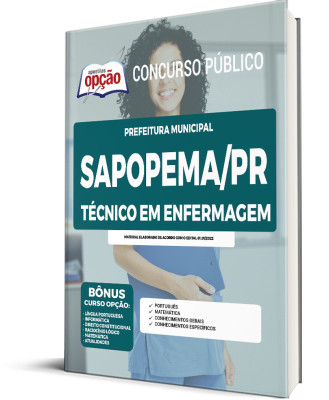 Apostila Prefeitura de Sapopema - PR - Técnico em Enfermagem