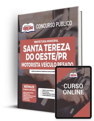 Apostila Prefeitura de Santa Tereza do Oeste - PR - Motorista Veículo Pesado