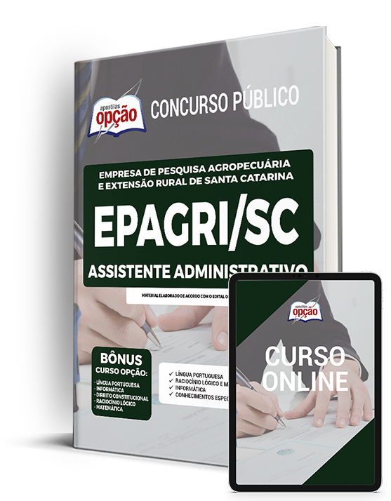 Apostila EPAGRI-SC 2022 - Assistente Administrativo