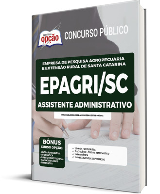 Apostila EPAGRI-SC - Assistente Administrativo