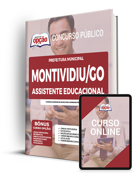Apostila Prefeitura de Montividiu - GO 2022 - Assistente Educacional