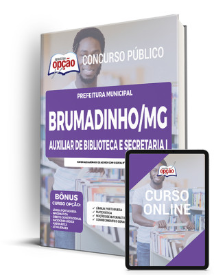 Apostila Prefeitura de Brumadinho - MG - Auxiliar de Biblioteca e Secretaria I