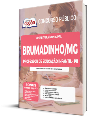 Apostila Prefeitura de Brumadinho - MG - Professor de Educação Infantil - PII