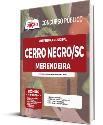 Apostila Prefeitura de Cerro Negro - SC - Merendeira