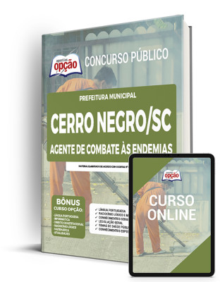 Apostila Prefeitura de Cerro Negro - SC - Agente de Combate às Endemias